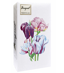 Салфетки Bouquet Original de Luxe «Весенний букет», 2 слоя, 33×33 см, 20 шт. от производителя в Кирове