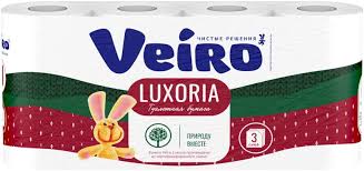 бумага туалетная Виеро Luxх 3хсл/8 аромат.