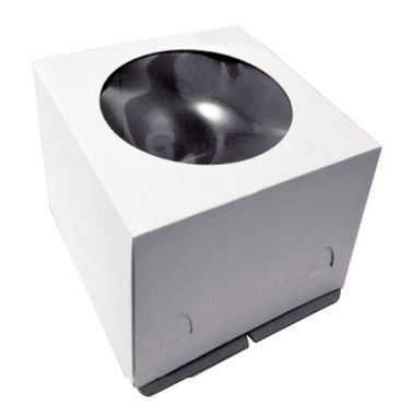 коробка бум. д/торта 300х300х190 с окном EB 190/10