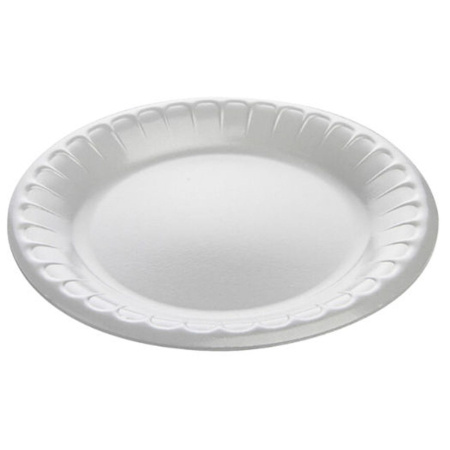 тарелка d=170 десерт. ВСПЕН. белая *