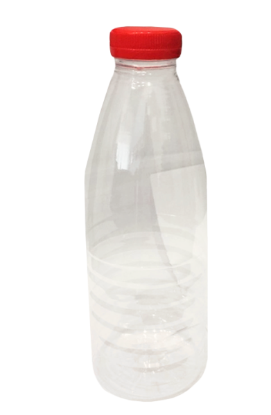 бутылка 1 л с красной крышкой шир горло