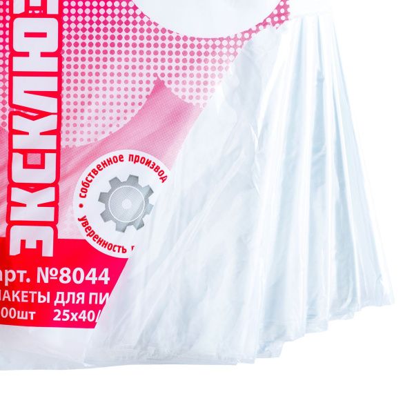 пакеты 25х40 15мкм - "Эксклюзив" от производителя в Казани