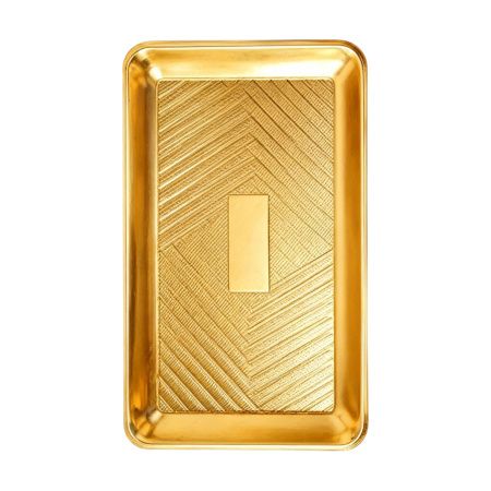 поднос пласт. кадо прямоугольный 27х19 золото