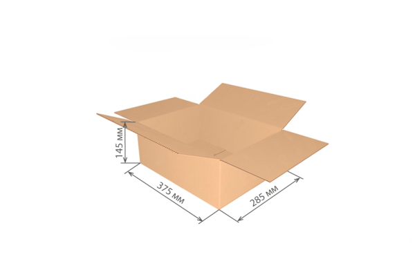 гофроящик 375х285х145 Т23С/20-25 шт *