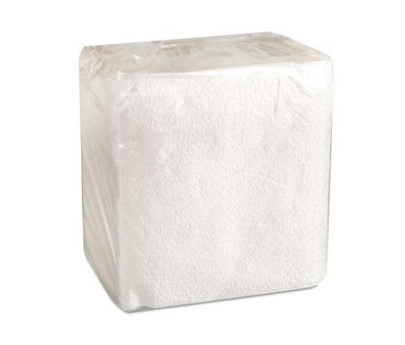 салфетки  25х25  белые п/п /100 Флора