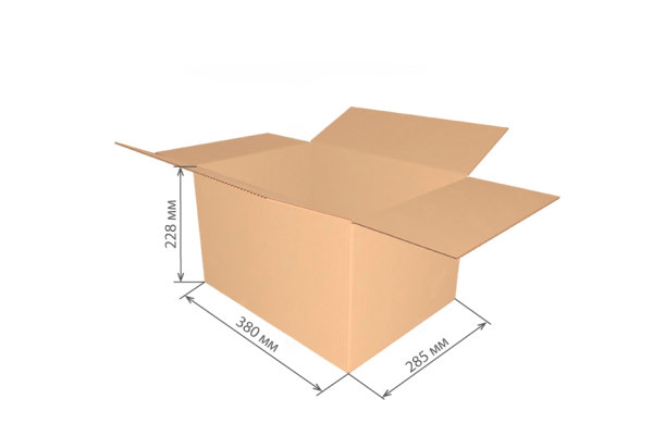гофроящик 380х285х228 (№63) Т22С/20-25 шт *