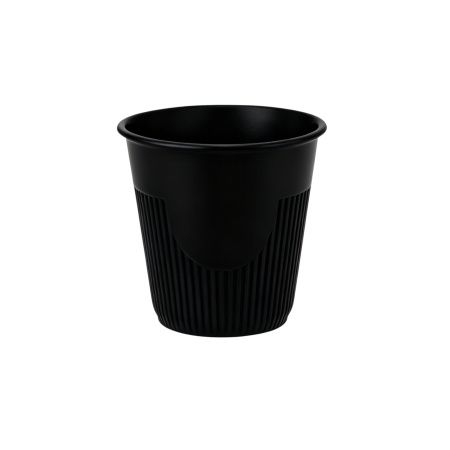 стакан 250 мл РР для горячих напитков черный d=90/ 13*
