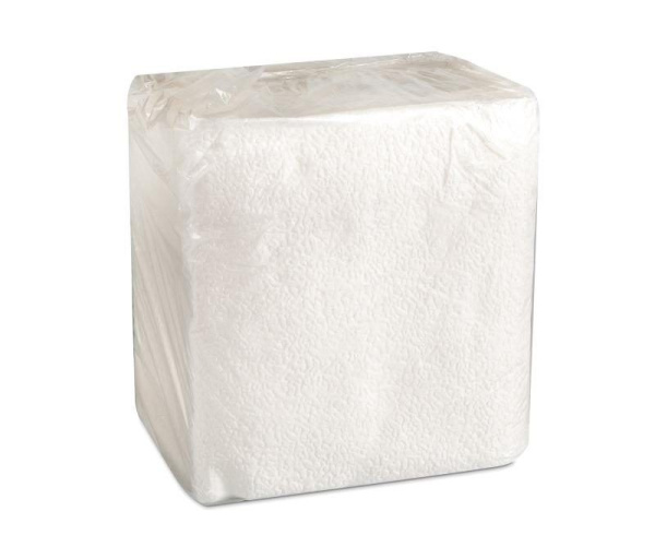 салфетки  25х25  белые п/п /100 Флора