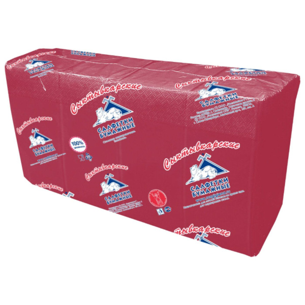 салфетки  Сыктывкарские бордо /400