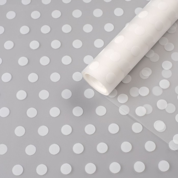 рулон 0,7 белый рисунок