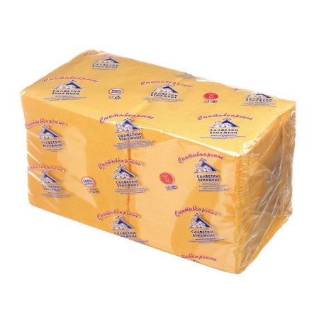 салфетки  Сыктывкарские желтый лимон/400