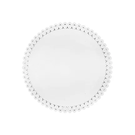 поднос пласт. круглый d=30 белый