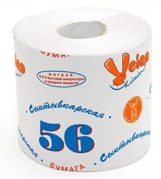 бумага туалетная Сыктывкарская/48