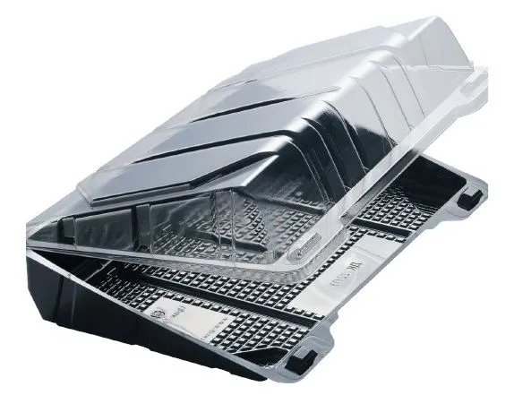 контейнер УЮ ДК-22/13 с крышкой ПЭТ размер 220*130*45 мм двухцветный