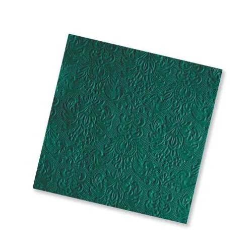 салфетки 3-сл 33х33 БУКЕТ Барокко Мятный зеленый/16